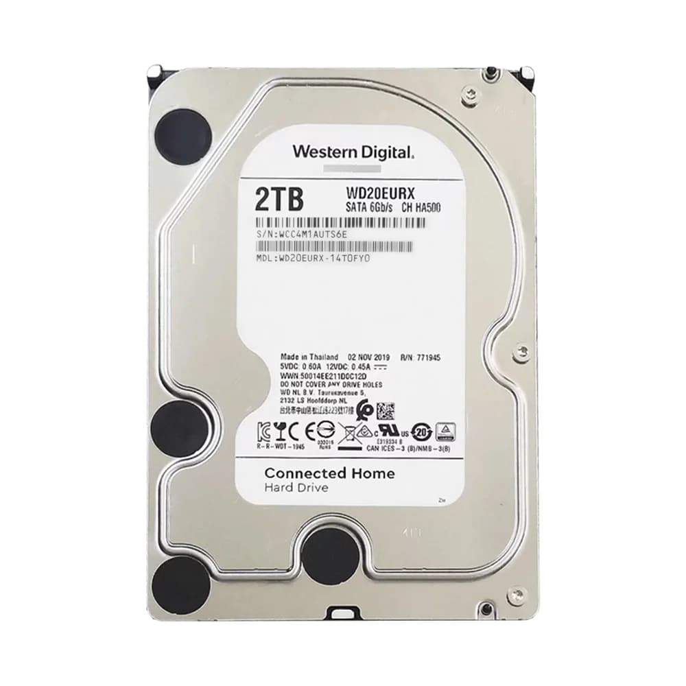 Western Digital 2TB HDD SATA III - WD20EURX Western Digital 2TB HDD SATA III - WD20EURX