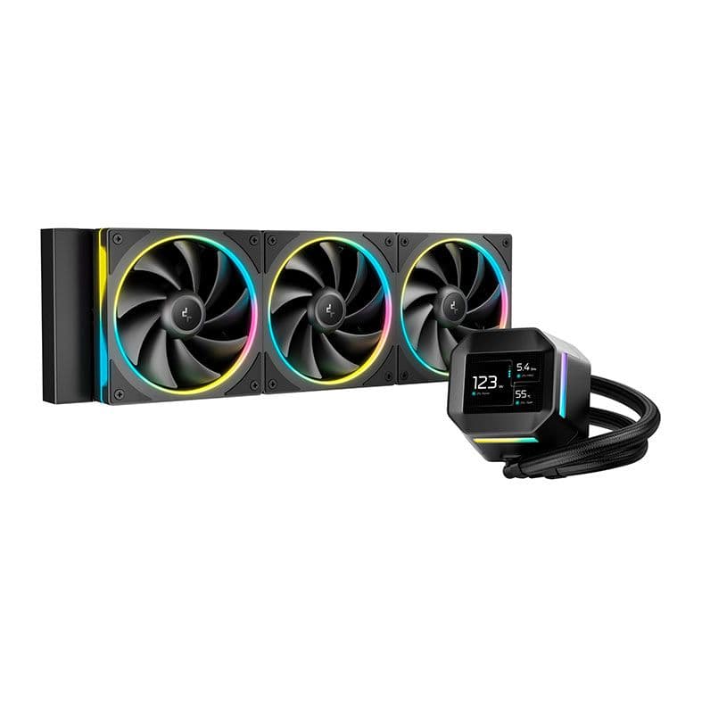 Water Cooler DeepCool LM360 360mm ARGB Water Cooler DeepCool LM360 360mm ARGB Preto - R-LM360-BKDMMC-1