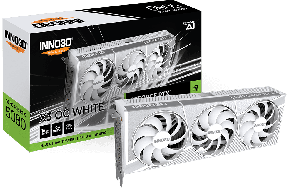 RTX 5080 INNO3D RTX 5080 X3 OC White