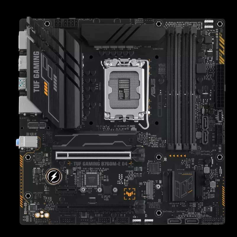 ASUS TUF Gaming B760M-E D4 LGA1700 Micro-ATX DDR4