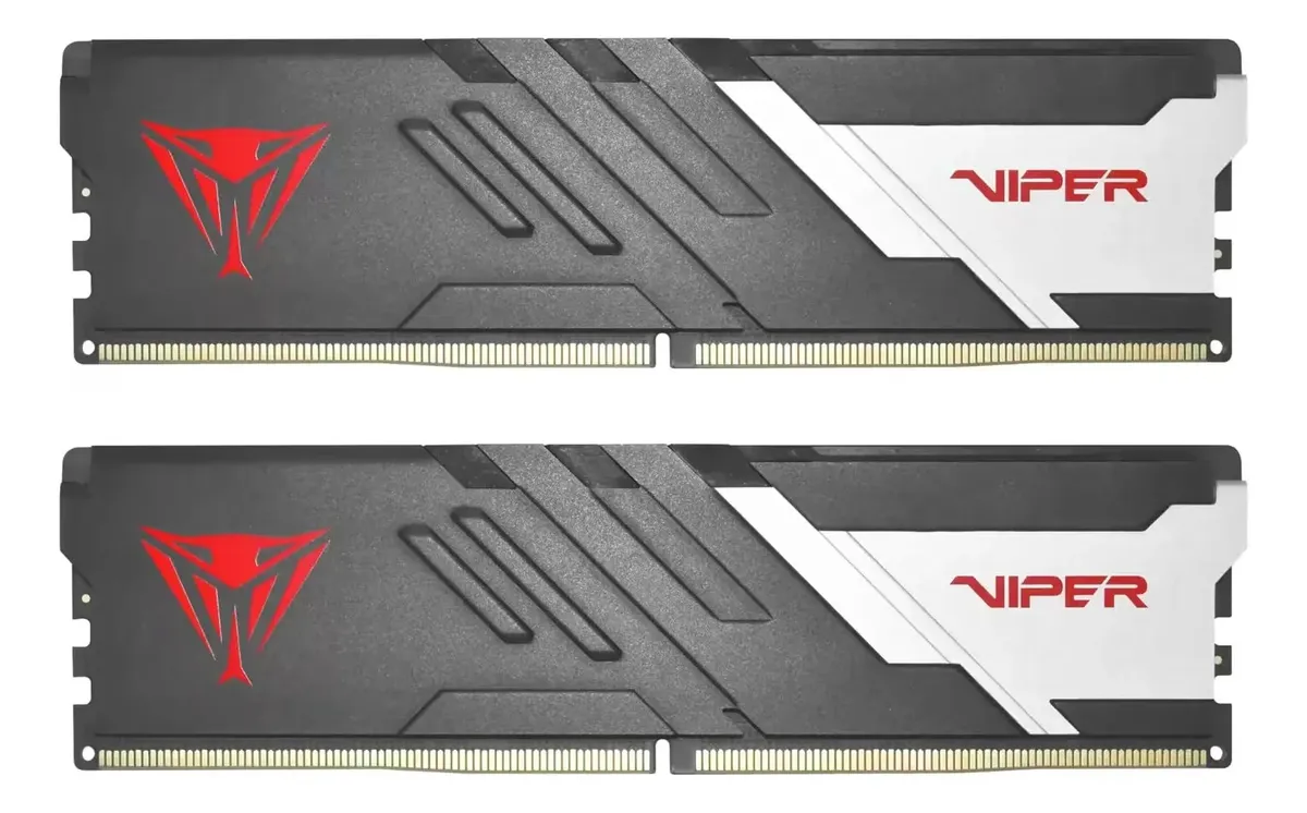 Patriot Viper Venom 64GB (2x32GB) DDR5 Patriot Viper Venom 64GB (2x32GB) DDR5 6000MHz CL36 Preto - PVV564G600C36K