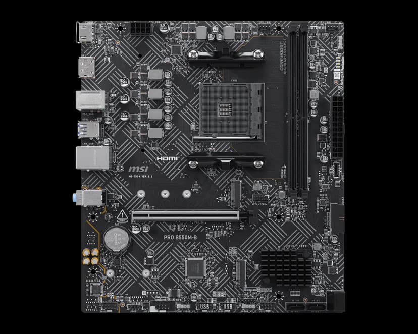 MSI PRO B550M-B AM4 Micro-ATX DDR4