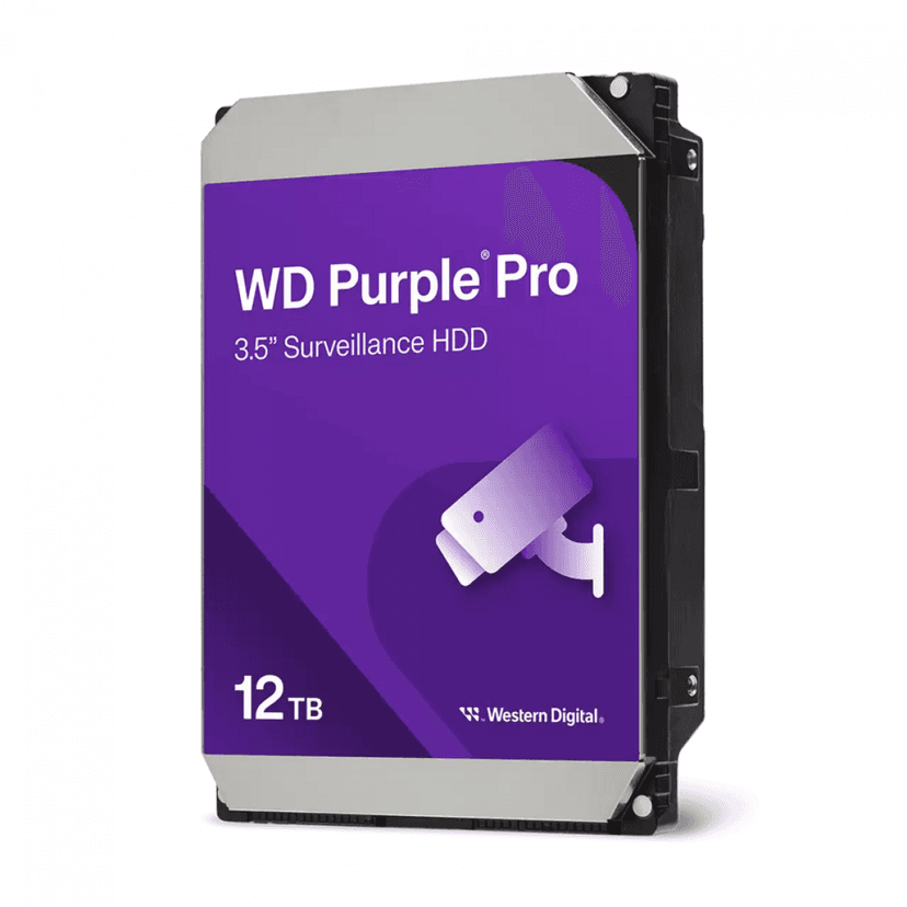 Western Digital Purple Pro 12TB HDD SATA III - WD122PURP