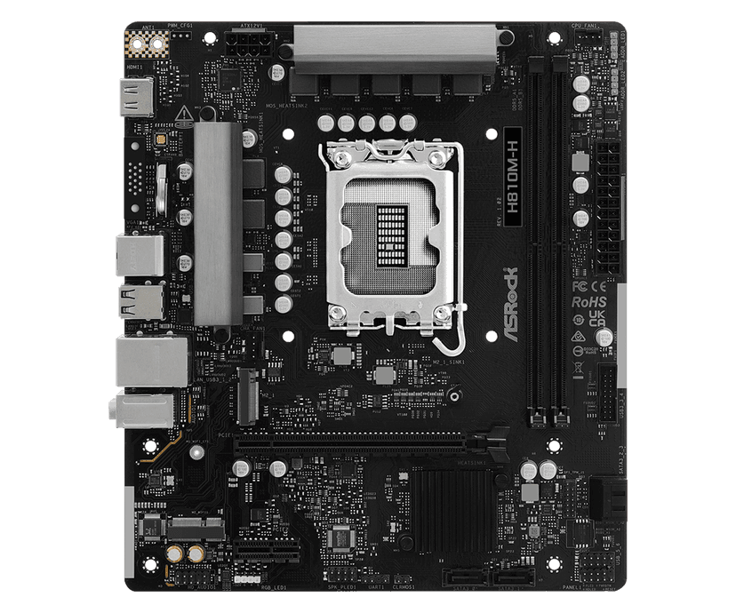 ASRock H810M-H LGA1851 Micro-ATX DDR5