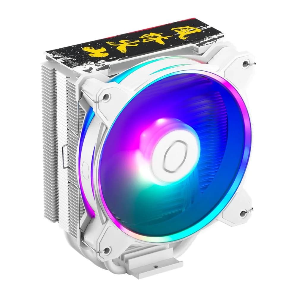 Air Cooler Cooler Master Hyper 212 Halo Street Fighter 6 Ryu ARGB Air Cooler Cooler Master Hyper 212 Halo Street Fighter 6 Ryu ARGB Branco - RR-S4WW-20PA-RY