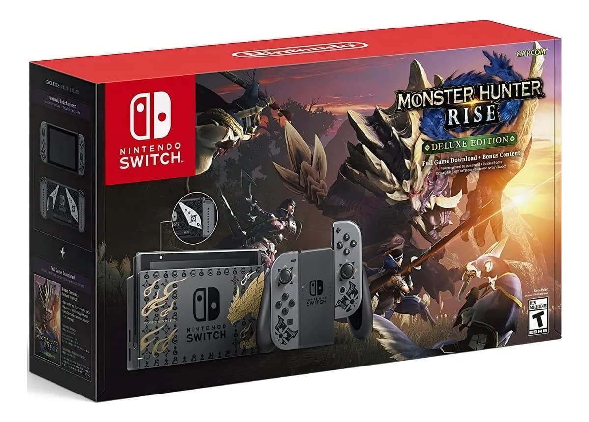 Nintendo Switch Nintendo Switch (Edição Monster Hunter Rise)