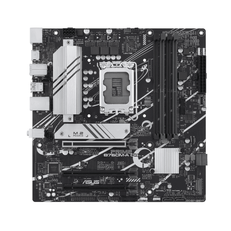 ASUS PRIME B760M-A D4 LGA1700 Micro-ATX DDR4