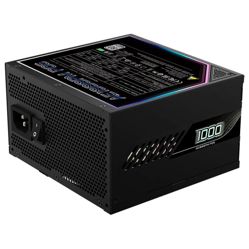 Gigabyte AORUS Elite  1000W 80 Plus Platinum Modular ATX 3.1 - GP-AE1000PM-PG5