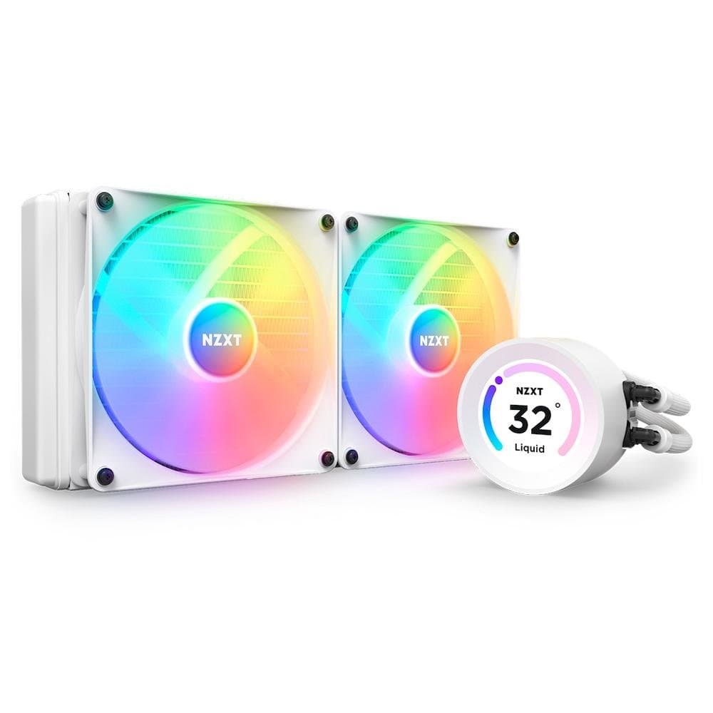 Water Cooler NZXT Kraken Elite 280 280mm RGB Water Cooler NZXT Kraken Elite 280 280mm RGB Branco - RL-KR28E-W1
