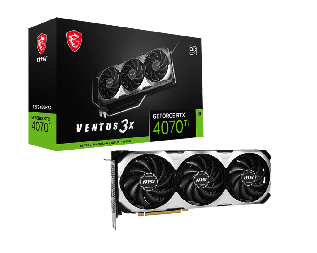 RTX 4070 Ti MSI RTX 4070 Ti Ventus 3X