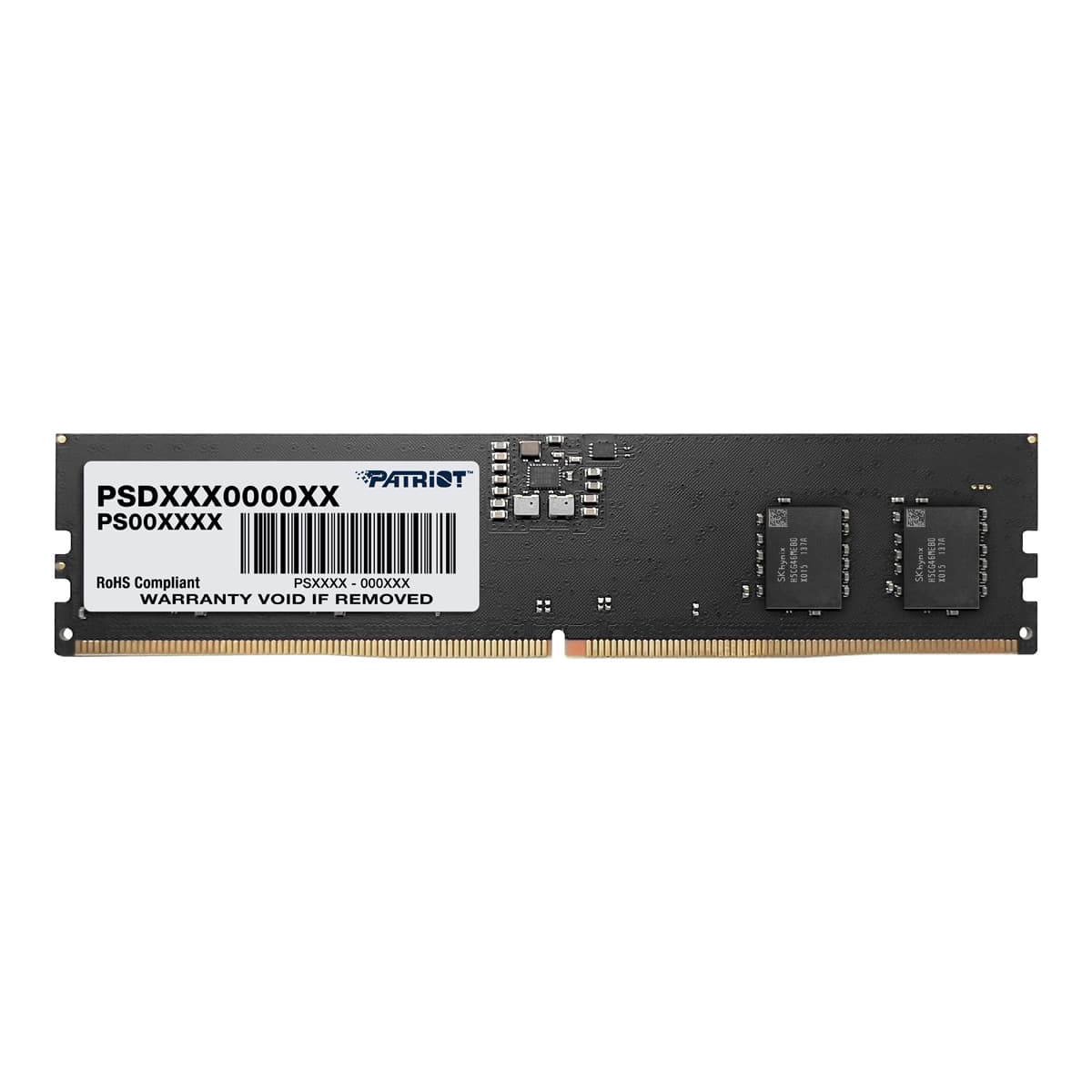 Patriot Signature Line 32GB (1x32GB) DDR5 Patriot Signature Line 32GB (1x32GB) DDR5 5200MHz CL42 Preto - PSD532G52002