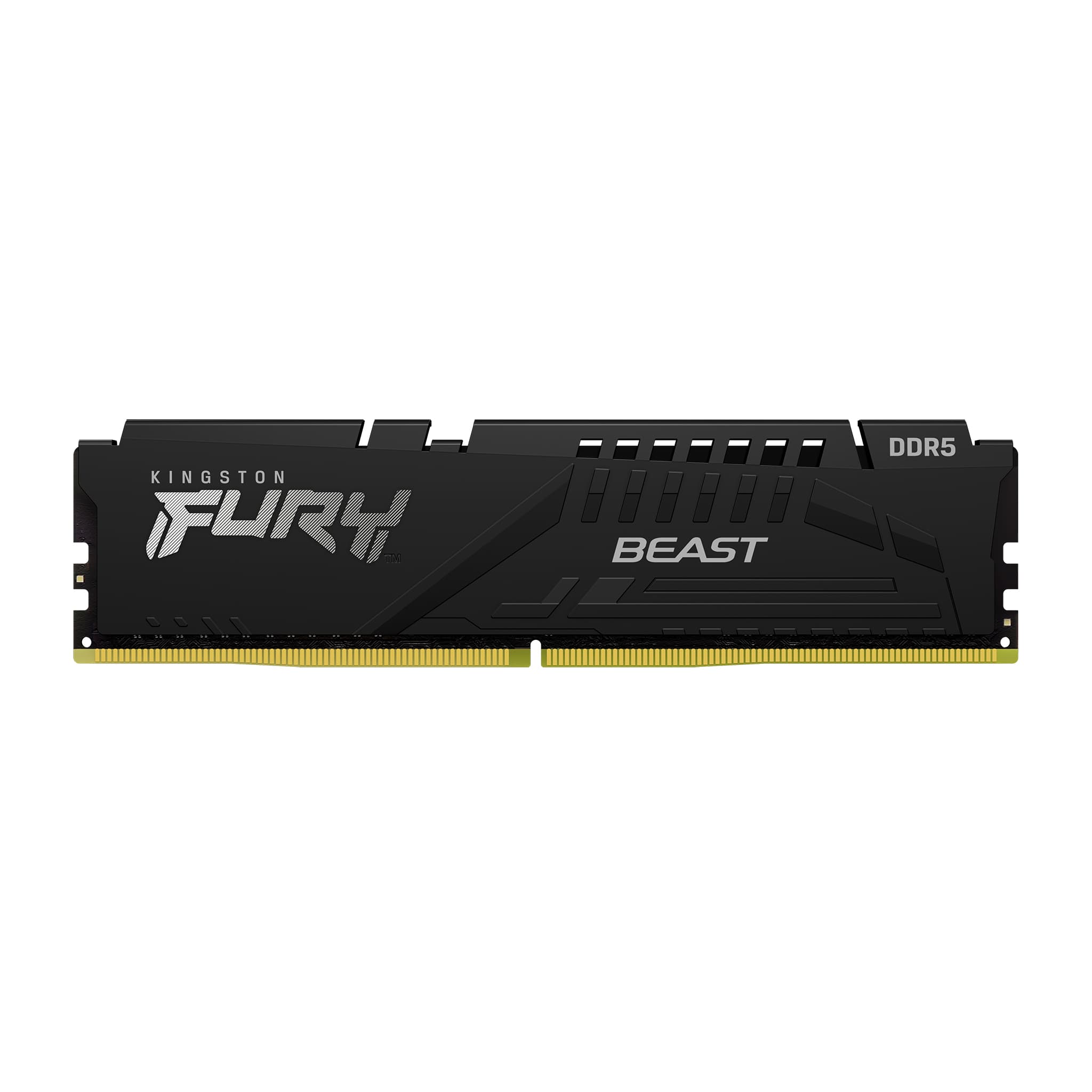Kingston Fury Beast 32GB DDR5 Kingston Fury Beast 32GB (1x32GB) DDR5 5200MHz CL40 Preto - KF552C40BB-32