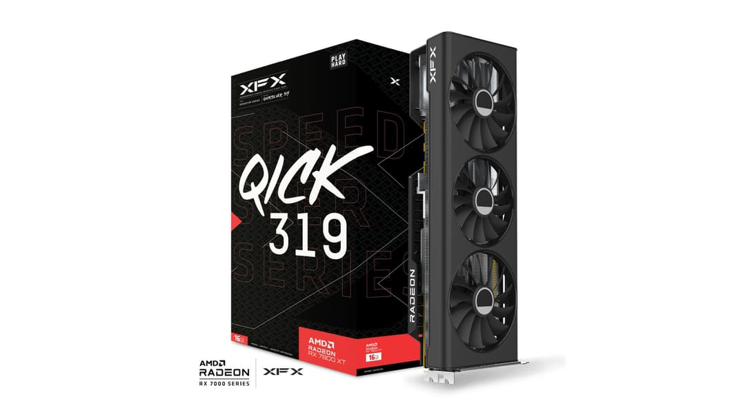 RX 7800 XT XFX RX 7800 XT Speedster QICK319