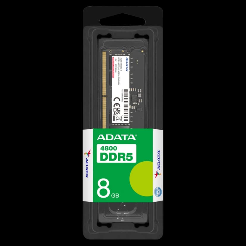 ADATA Premier 8GB (1x8GB) DDR5 SO-DIMM 4800MHz CL40 Preto - AD5S48008G-S