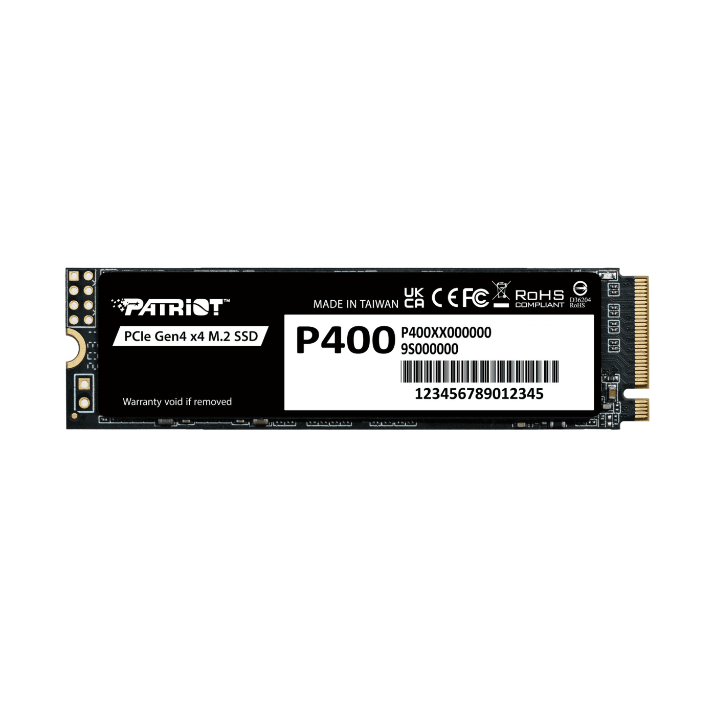 Patriot P400 4TB SSD NVMe Gen 4 - P400VP4TBM28H Patriot P400 4TB SSD NVMe Gen 4 - P400VP4TBM28H