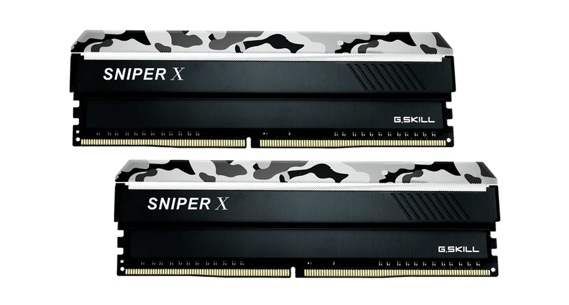 G.Skill Sniper X 16GB (2x8GB) DDR4 3200MHz CL16 Preto - F4-3200C16D-16GSXWB