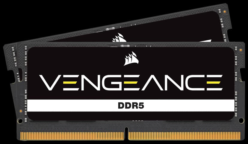 Corsair Vengeance 32GB (2x16GB) DDR5 SO-DIMM 4800MHz CL40 Preto - CMSX32GX5M2A4800C40
