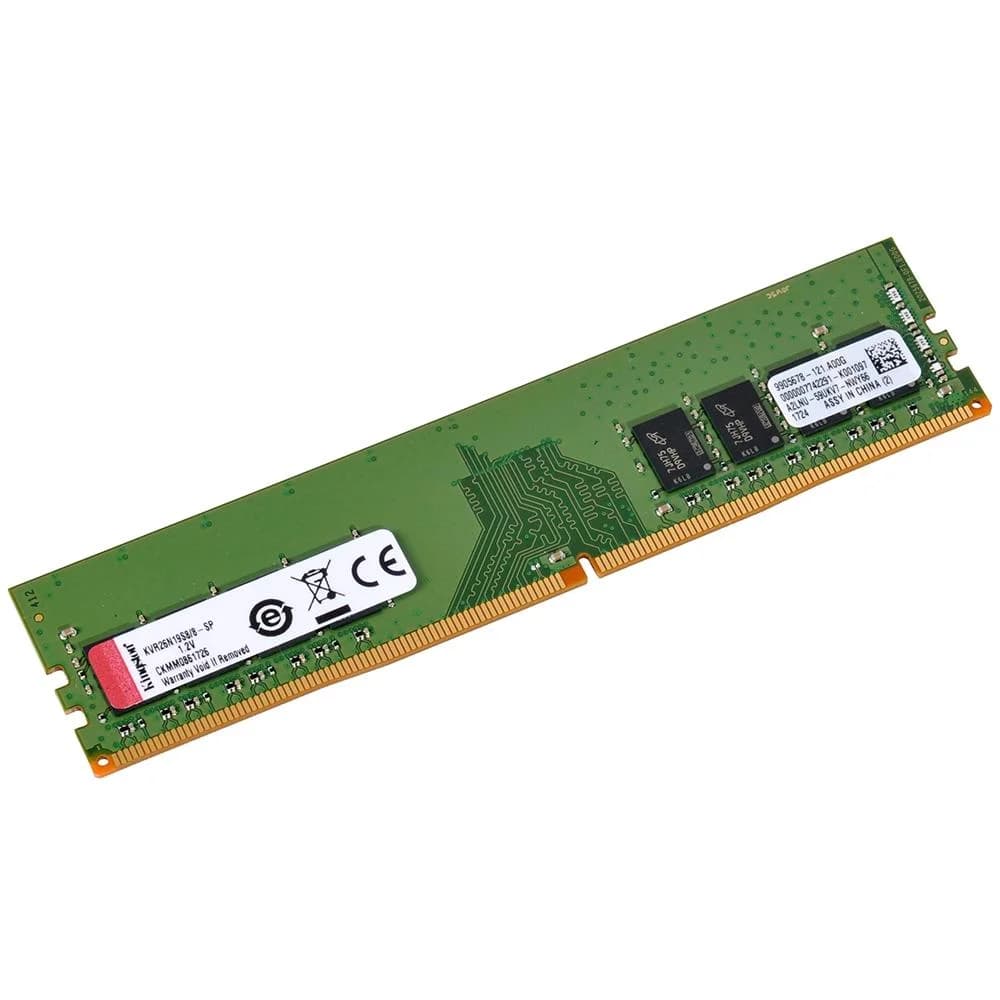 Kingston ValueRam 8GB DDR4 Kingston ValueRam 8GB (1x8GB) DDR4 2666MHz CL19 Verde - KVR26N19S8/8