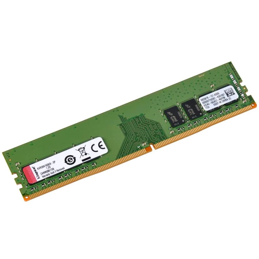 Kingston ValueRam 8GB (1x8GB) DDR4 2666MHz CL19 Verde - KVR26N19S8/8