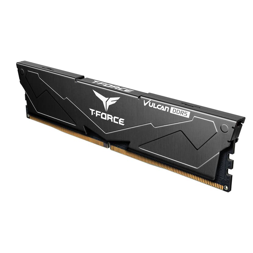Team Group T-Force Vulcan 16GB (1x16GB) DDR5 6000MHz CL38 Preto - FLBD516G6000HC38A01
