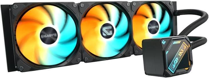 Water Cooler Gigabyte Gaming 360 360mm RGB Water Cooler Gigabyte Gaming 360 360mm RGB Preto - GP-GIGABYTE GME 360