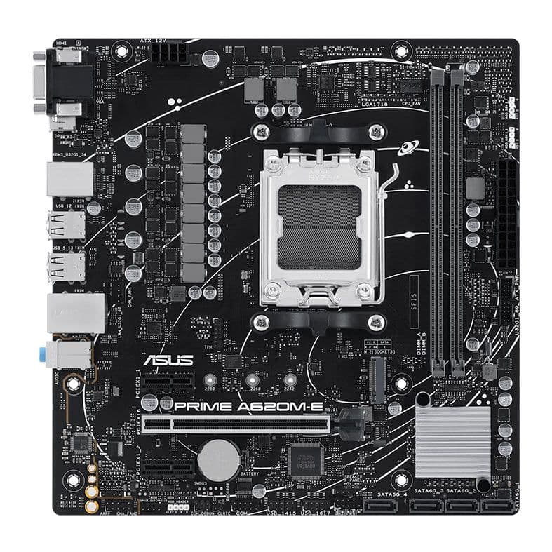 ASUS PRIME A620M-E AM5 Micro-ATX DDR5 ASUS PRIME A620M-E AM5 Micro-ATX DDR5