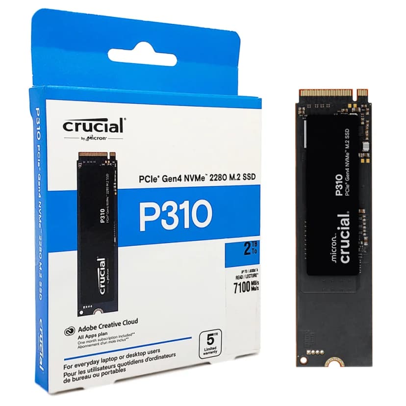 Crucial P310 2TB SSD NVMe Gen 4 - CT2000P310SSD8