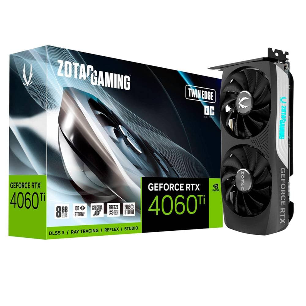 RTX 4060 Ti 8GB ZOTAC RTX 4060 Ti 8GB Twin Edge OC
