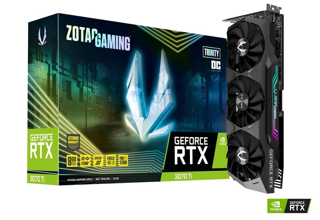 RTX 3070 Ti ZOTAC RTX 3070 Ti Trinity OC