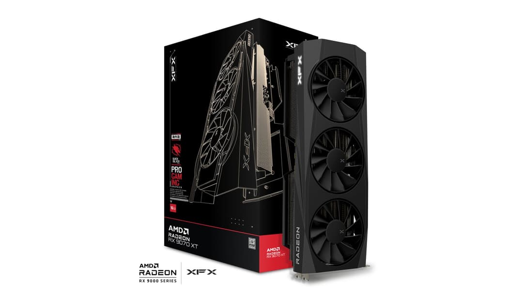 RX 9070 XT XFX RX 9070 XT Quicksilver