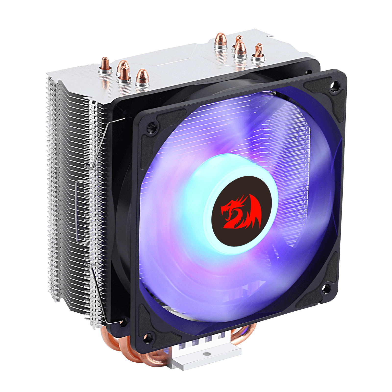 Air Cooler Redragon Buri Blue RGB Air Cooler Redragon Buri Blue RGB Preto - CC-1055B