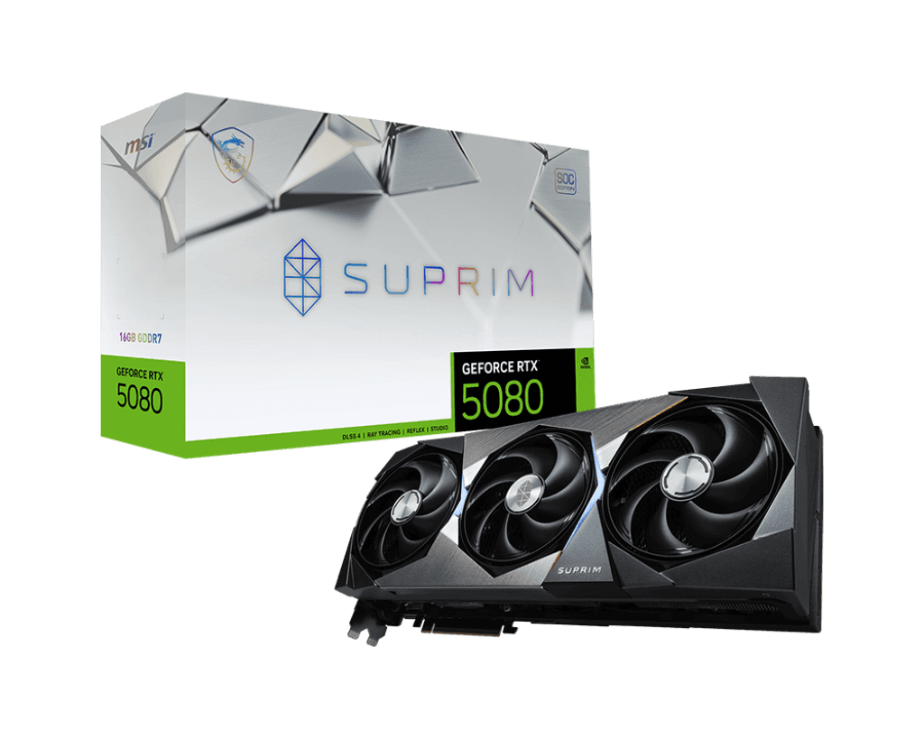 RTX 5080 MSI RTX 5080 Suprim SOC