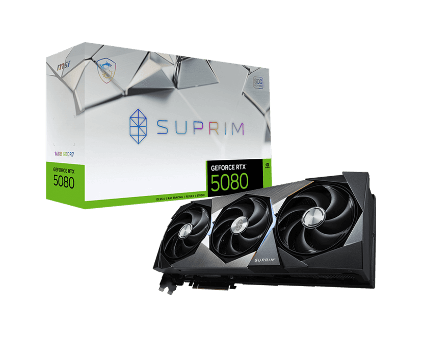 MSI RTX 5080 Suprim SOC