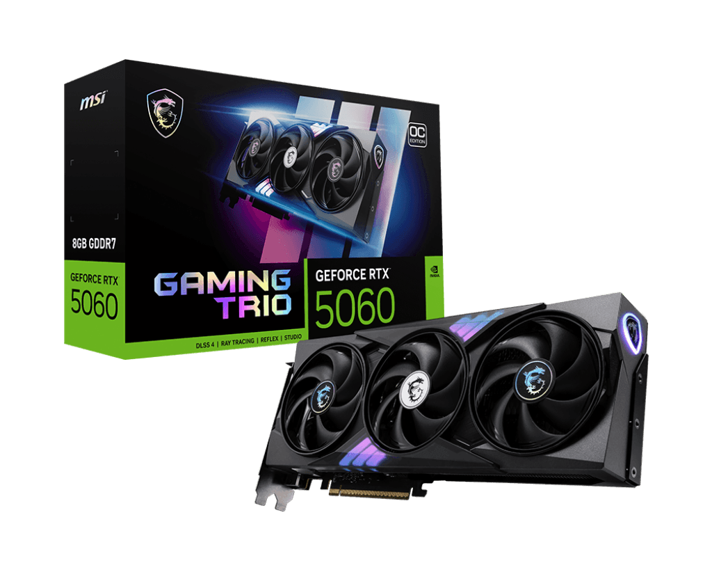 RTX 5060 MSI RTX 5060 Gaming Trio OC
