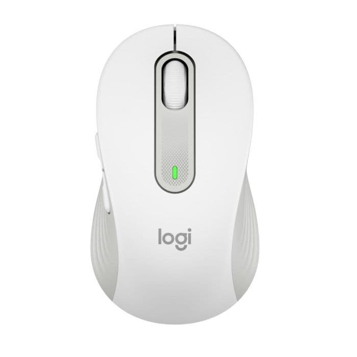 Logitech Signature M650 Sem Fio, 4000 DPI, Branco - 910-006252