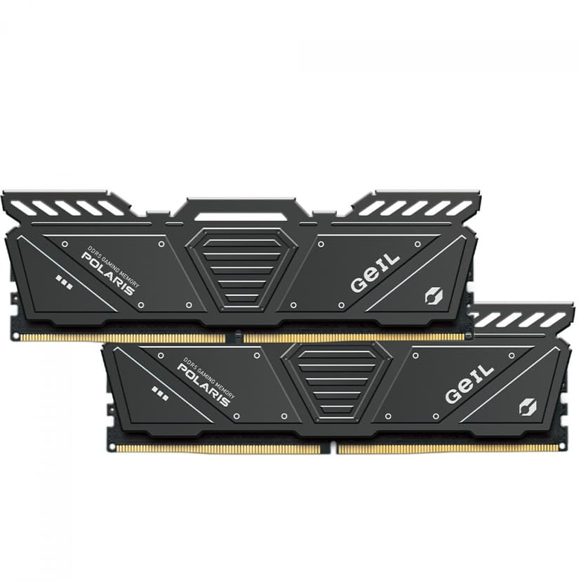 Geil Polaris 32GB (2x16GB) DDR5 5600MHz CL38 Cinza - GOG532GB5600C38ADC