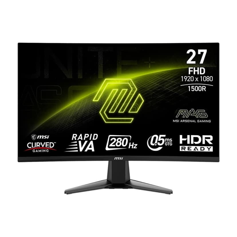MSI MAG 27" FHD 280Hz VA - 276CXF