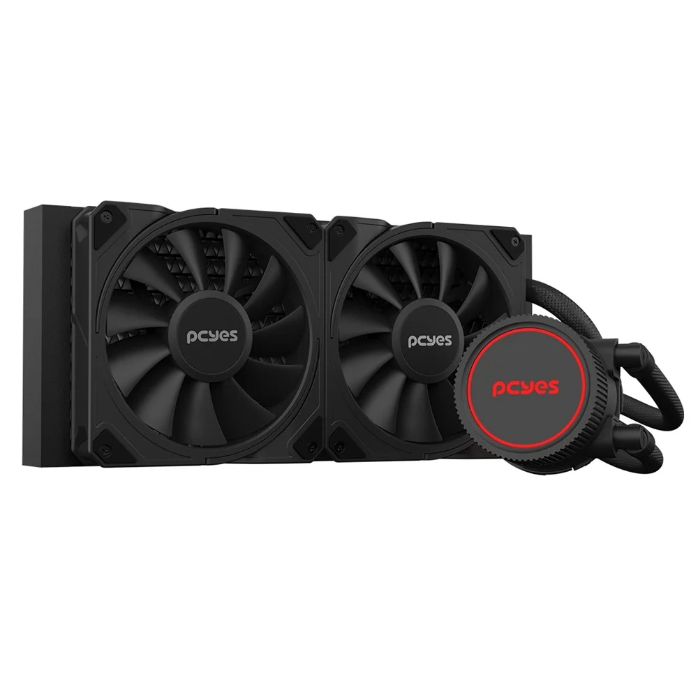 Water Cooler PCYES Sangue Frio 3 240mm Water Cooler PCYES Sangue Frio 3 240mm Preto - WCSF3240BR