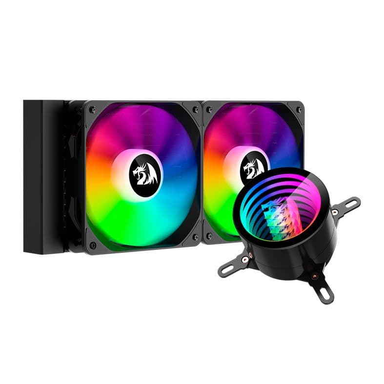 Water Cooler Redragon CCW-3011 240mm RGB Preto - CCW-3011