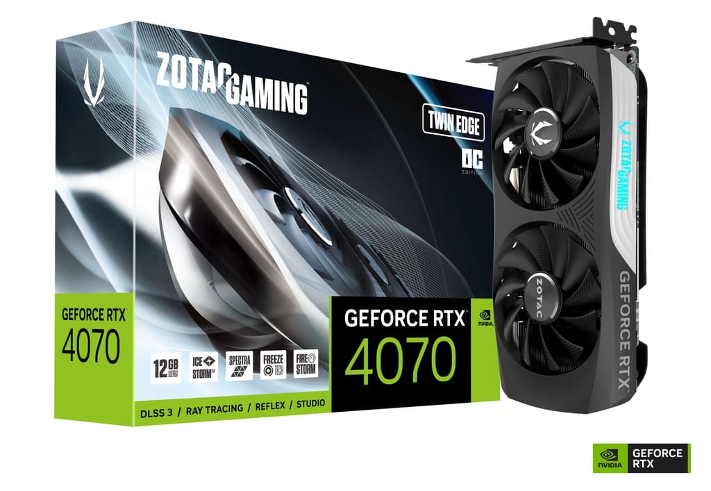 RTX 4070 ZOTAC RTX 4070 Twin Edge OC