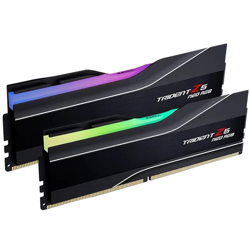 G.Skill Trident Z5 RGB 64GB (2x32GB) DDR5 6000MHz CL32 Preto - F5-6000J3238G32GX2-TZ5RK