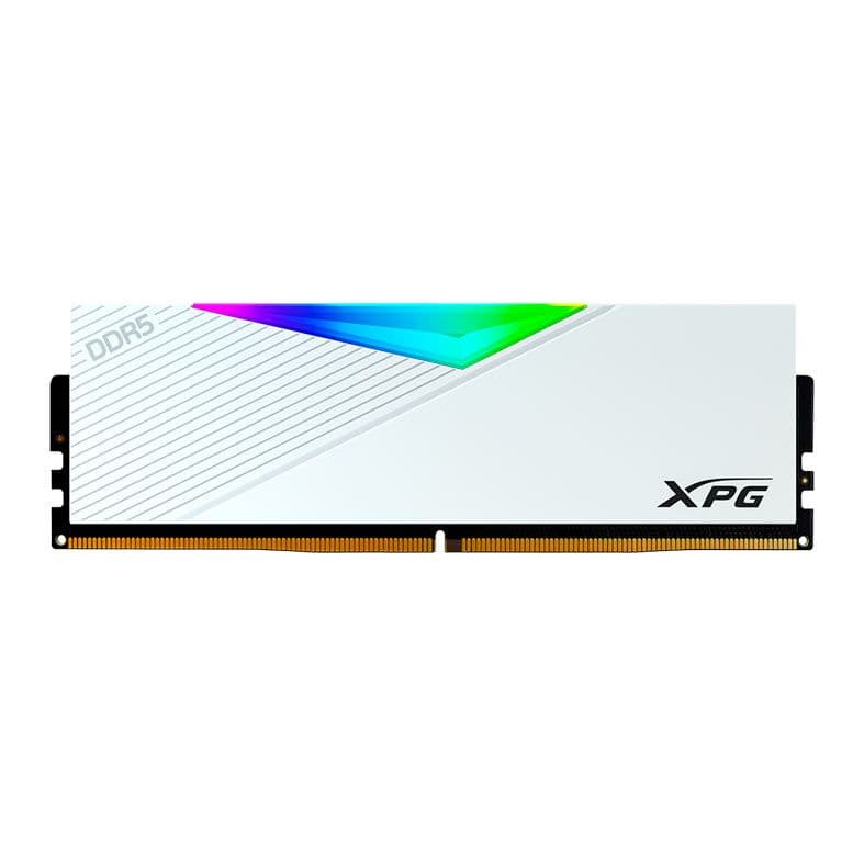 ADATA XPG Lancer RGB 16GB (1x16GB) DDR5 7200MHz CL34 Branco - AX5U7200C3416G-CLARWH