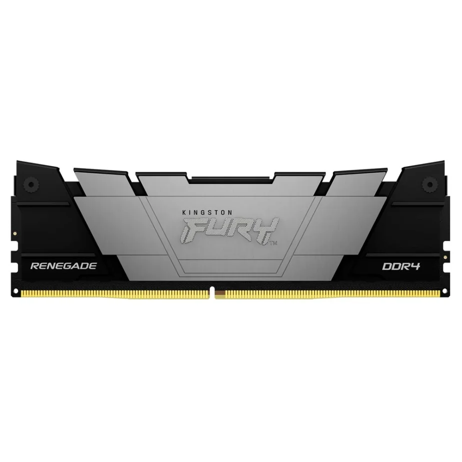 Kingston Fury Renegade 16GB (1x16GB) DDR4 Kingston Fury Renegade 16GB (1x16GB) DDR4 3600MHz CL16 Preto,Prata - KF436C16RB12/16