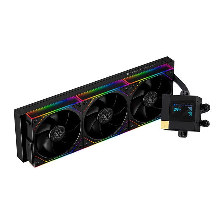 Water Cooler Thermalright Core Matrix Vision 360 360mm ARGB Water Cooler Thermalright Core Matrix Vision 360 360mm ARGB Preto - TR-CMV-360-BK-ARGB