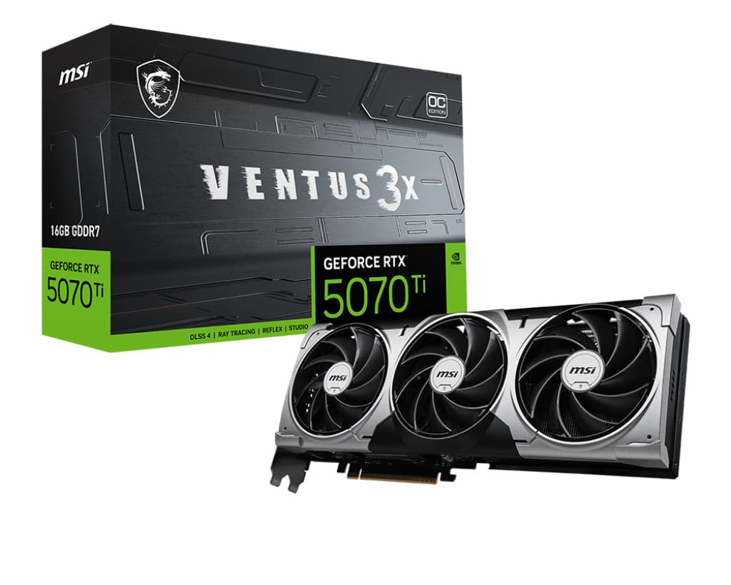 RTX 5070 Ti MSI RTX 5070 Ti Ventus 3X OC