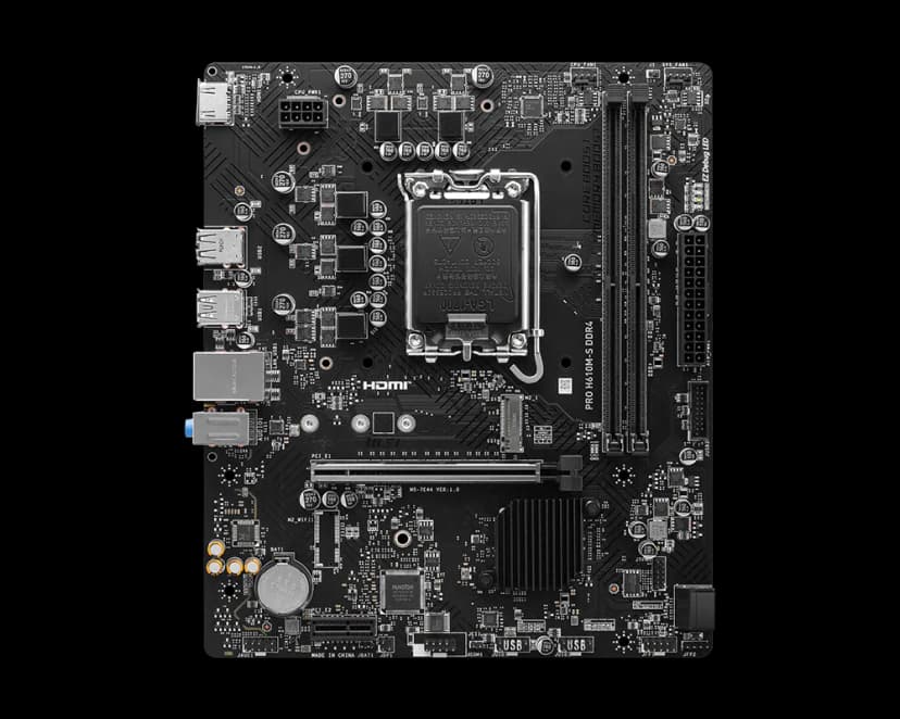MSI PRO H610M-S DDR4 LGA1700 Micro-ATX DDR4