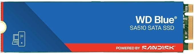 Western Digital Blue SA510 1TB SSD SATA III - WDS100T3B0B