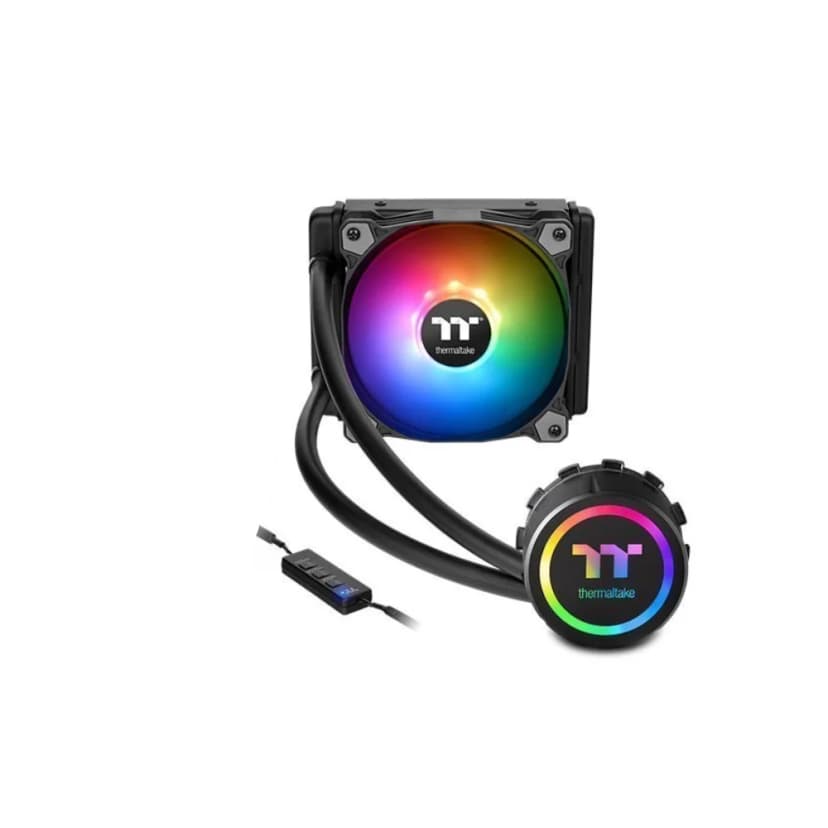 Water Cooler Thermaltake Water 3.0 120 ARGB Sync 120mm ARGB Preto - CL-W232-PL12SW-A