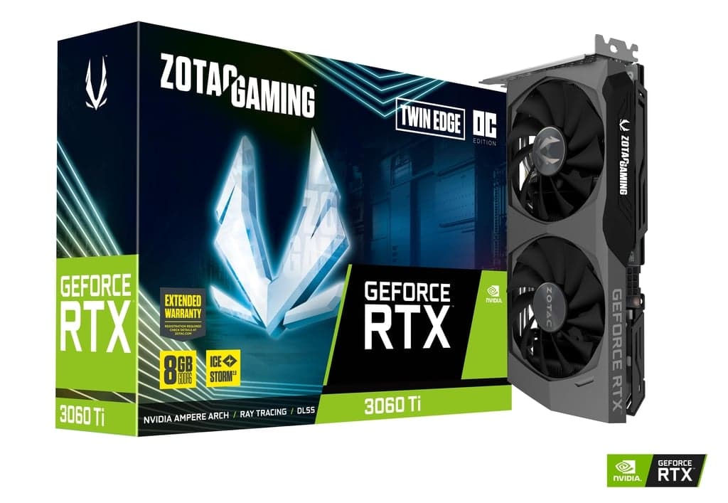RTX 3060 Ti ZOTAC RTX 3060 Ti Twin Edge OC