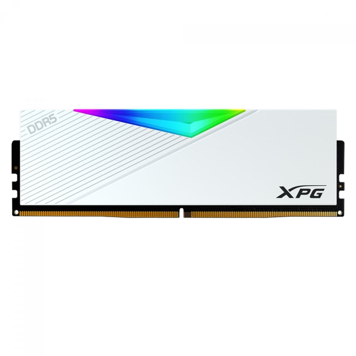 ADATA XPG Lancer RGB 16GB (1x16GB) DDR5 ADATA XPG Lancer RGB 16GB (1x16GB) DDR5 6000MHz CL30 Branco - AX5U6000C3016G-CLARWH